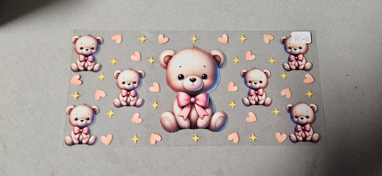 KC-13 Teddy Bear UVDTF Wrap