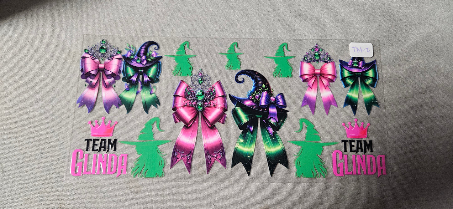 TM-2 Pink and Green Witch UVDTF Wrap
