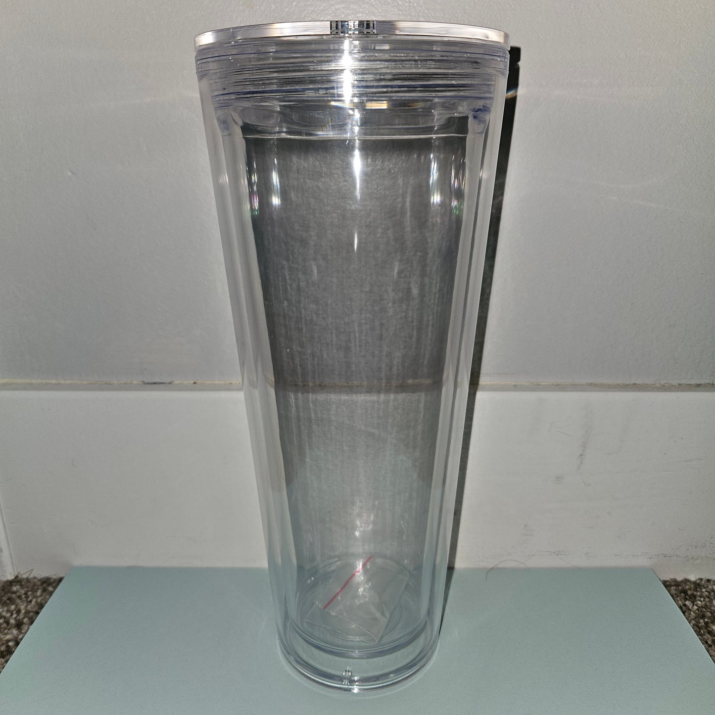 24oz Acrylic Snow Globe Cup