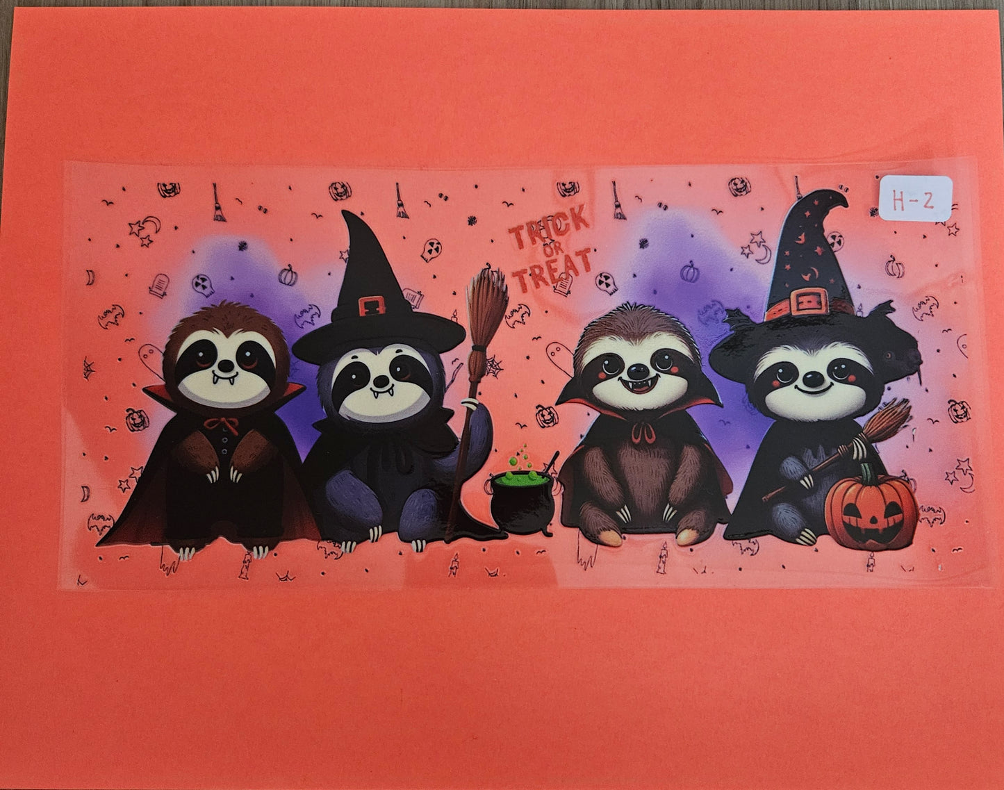 H-2 Trick or Treat UVDTF Wrap