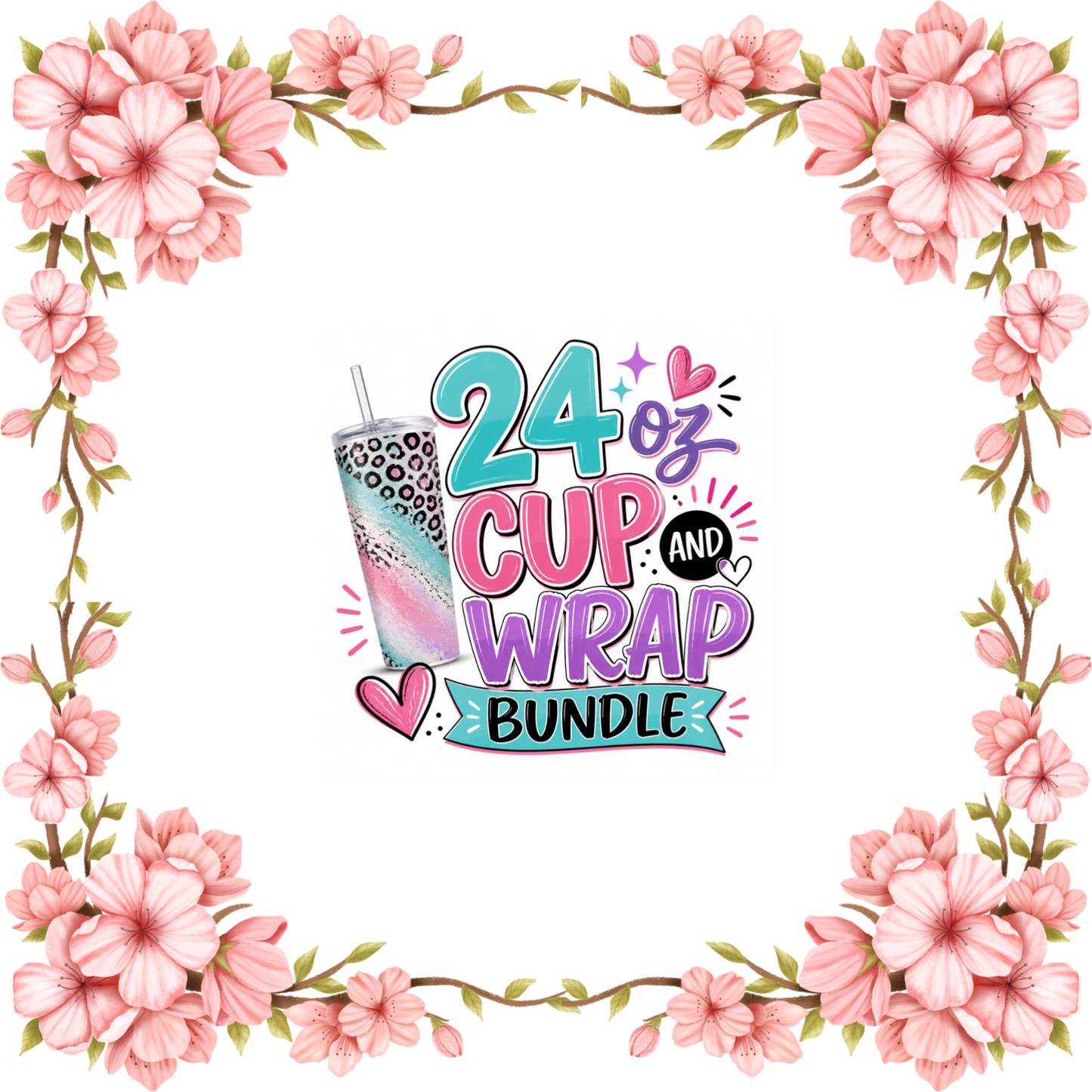 24oz Cup and Wrap Bundle