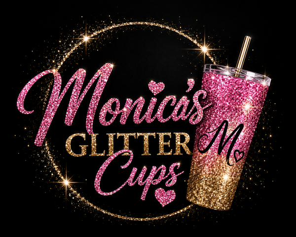 Monica Glitter Cups