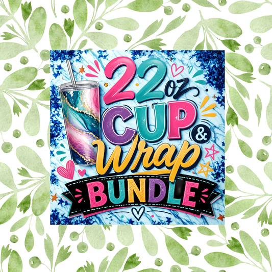 22oz Jar Cup & Wrap Bundle