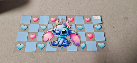 KC-2 Blue Alien UVDTF Wrap
