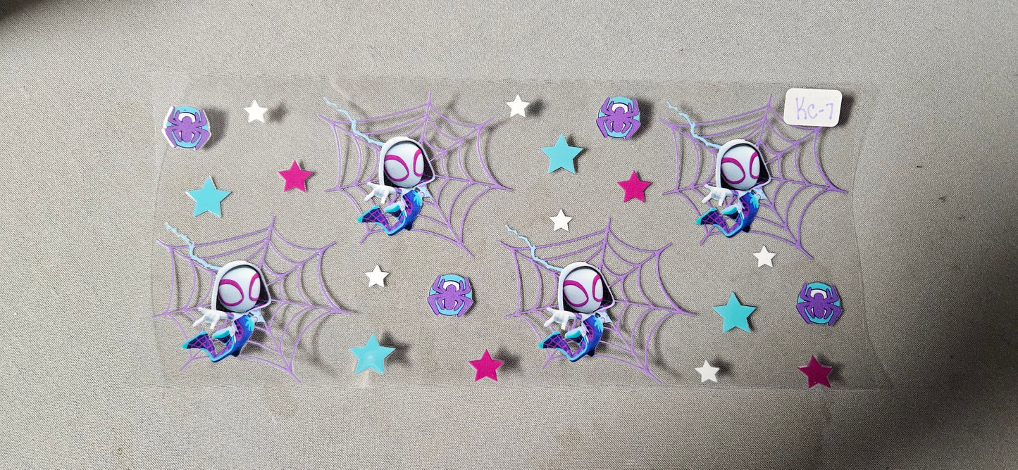 KC-7 Spidey UVDTF Wrap