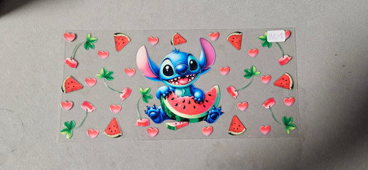 KC-8 Blue Alien Watermelon UVDTF Wrap