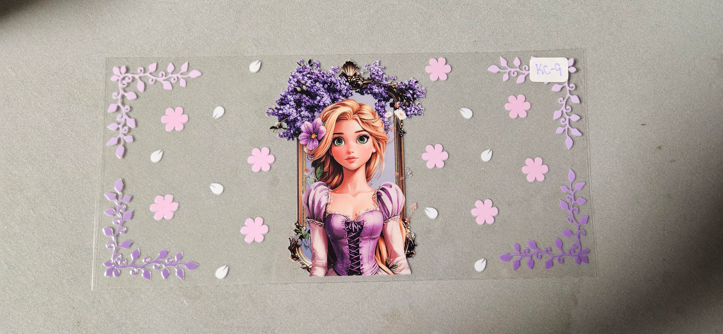 KC-9 Long Haired Princess UVDTF Wrap