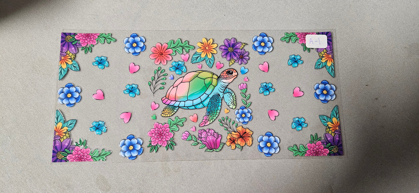 A-1 Sea Turtle UVDTF Wrap