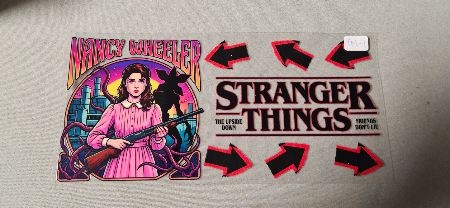 TM-1 Strange Character UVDTF Wrap
