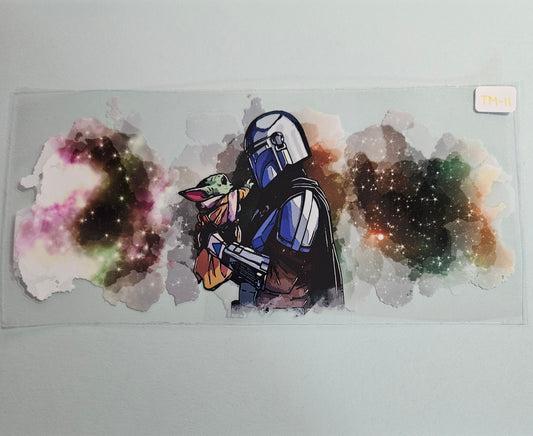 TM-11 This is the way bounty hunter UVDTF Wrap