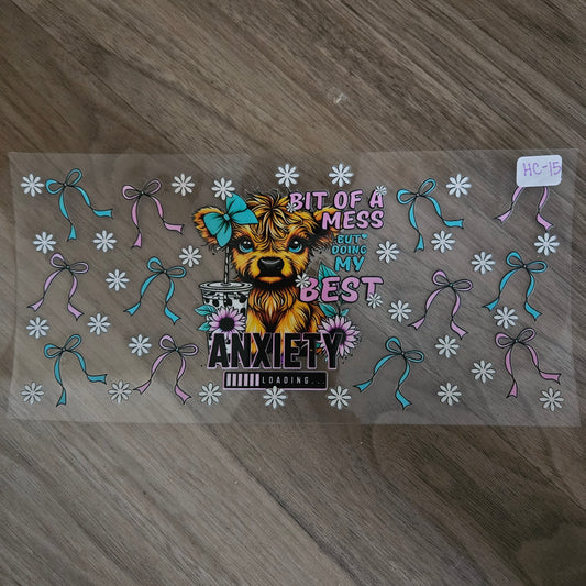 HC-15 Bit of a mess UVDTF Wrap