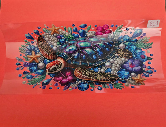 SL-1 Turtle UVDTF Wrap