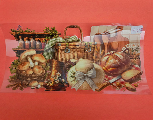 FD-8 Cottage Pantry Wrap UVDTF Wrap