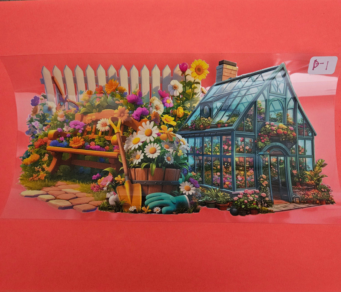 P-1 Secret Garden Wrap UVDTF Wrap