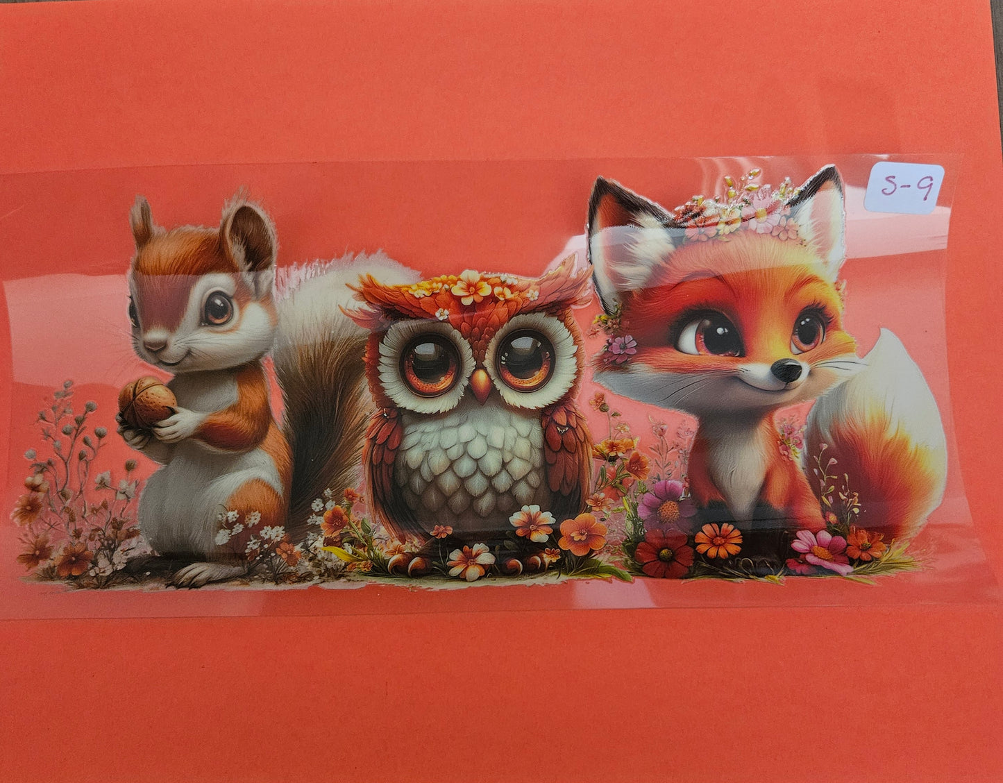 S-9 Enchanted Forest Friends UVDTF Wrap