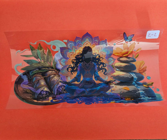 Z-2 Sage & Zen Meditation UVDTF Wrap