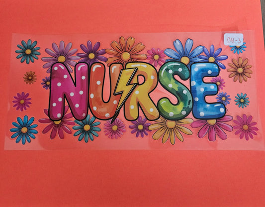OH-3 Nurse UVDTF Wrap
