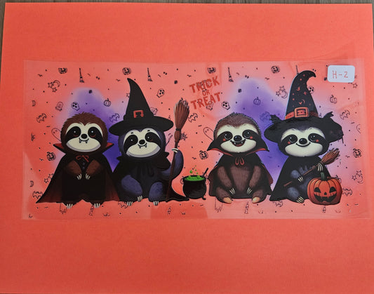 H-2 Trick or Treat UVDTF Wrap