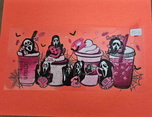 FD-11 Ghostface UVDTF Wraps