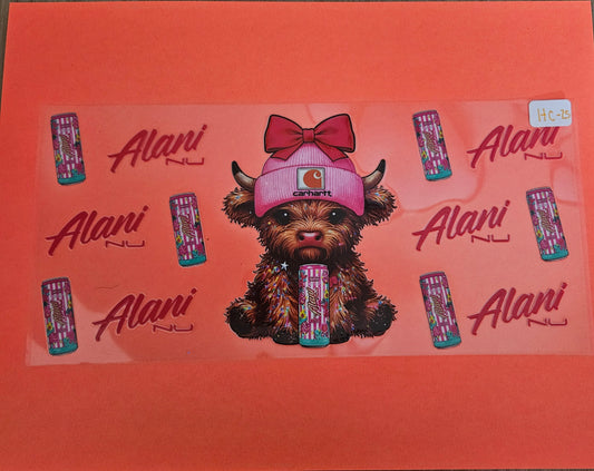 HC-25 Alani Cow UVDTF Wrap