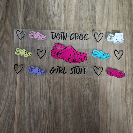 S-4 Croc Girl Stuff UVDTF WRAP