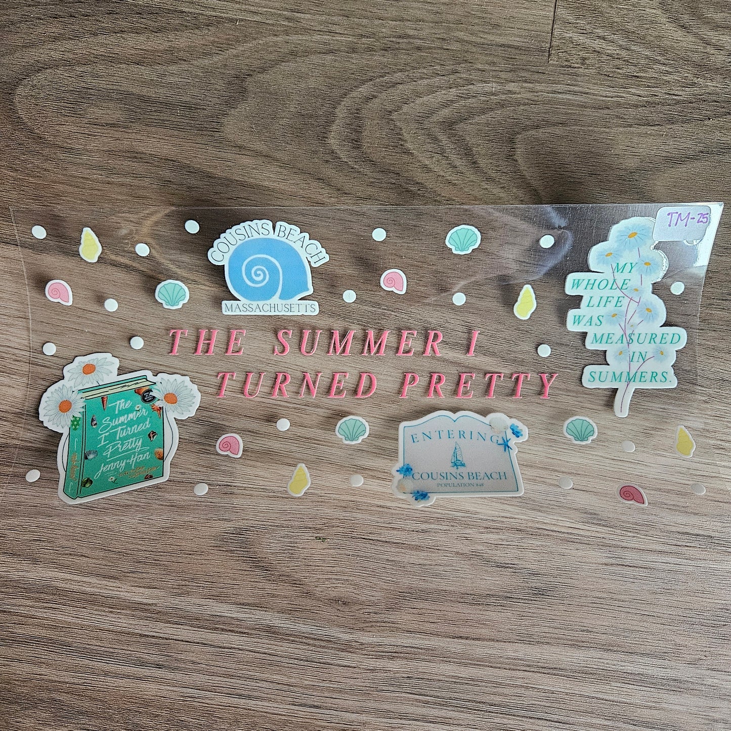 TM-25 Sun-Kissed Beach Romance UVDTF Wrap
