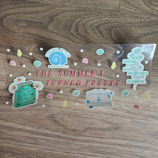 TM-25 Sun-Kissed Beach Romance UVDTF Wrap