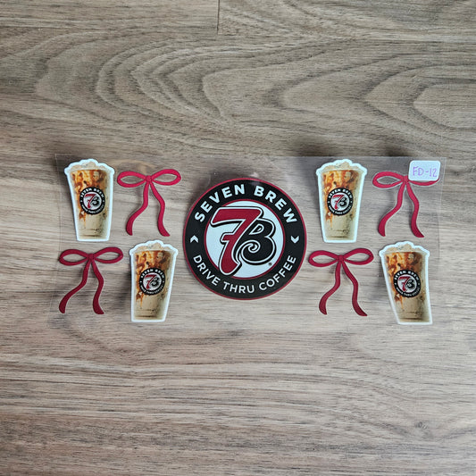 FD-12 Coffee shop vibes 1 UVDTF Wrap