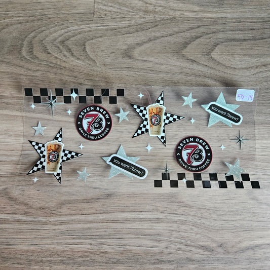 FD-14 Coffee Shop Vibes 3 UVDTF Wrap