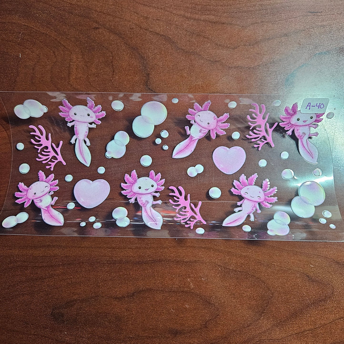 A-40 Axolotl UVDTF Wrap