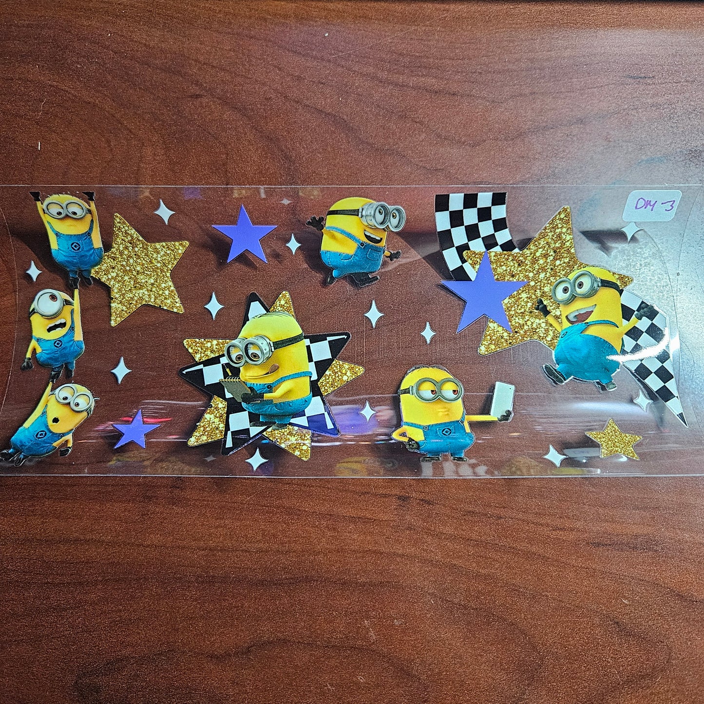 DM-3 Little Yellow Guys Banana Squad UVDTF Wrap