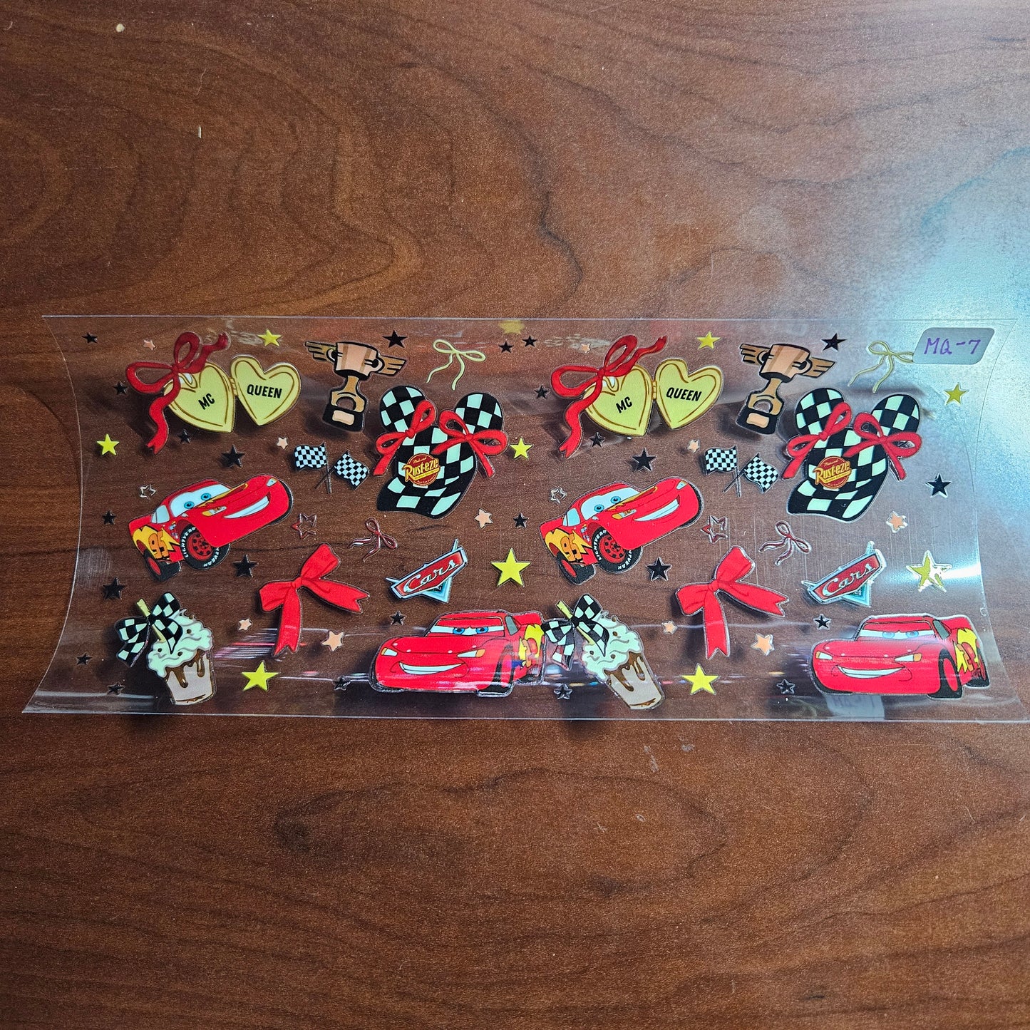 MQ-7 Route 66 Race Car Comeback UVDTF Wrap