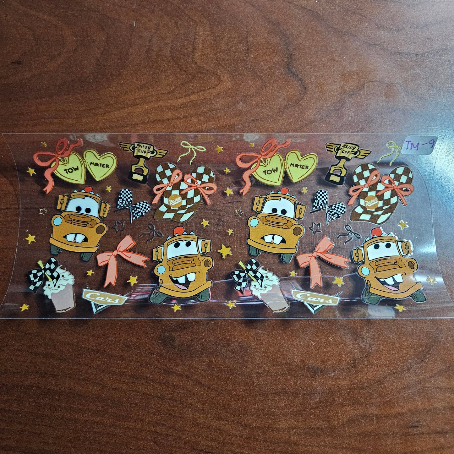 TM-9 Rusty Tow Truck Radiator Springs UVDTF Wraps