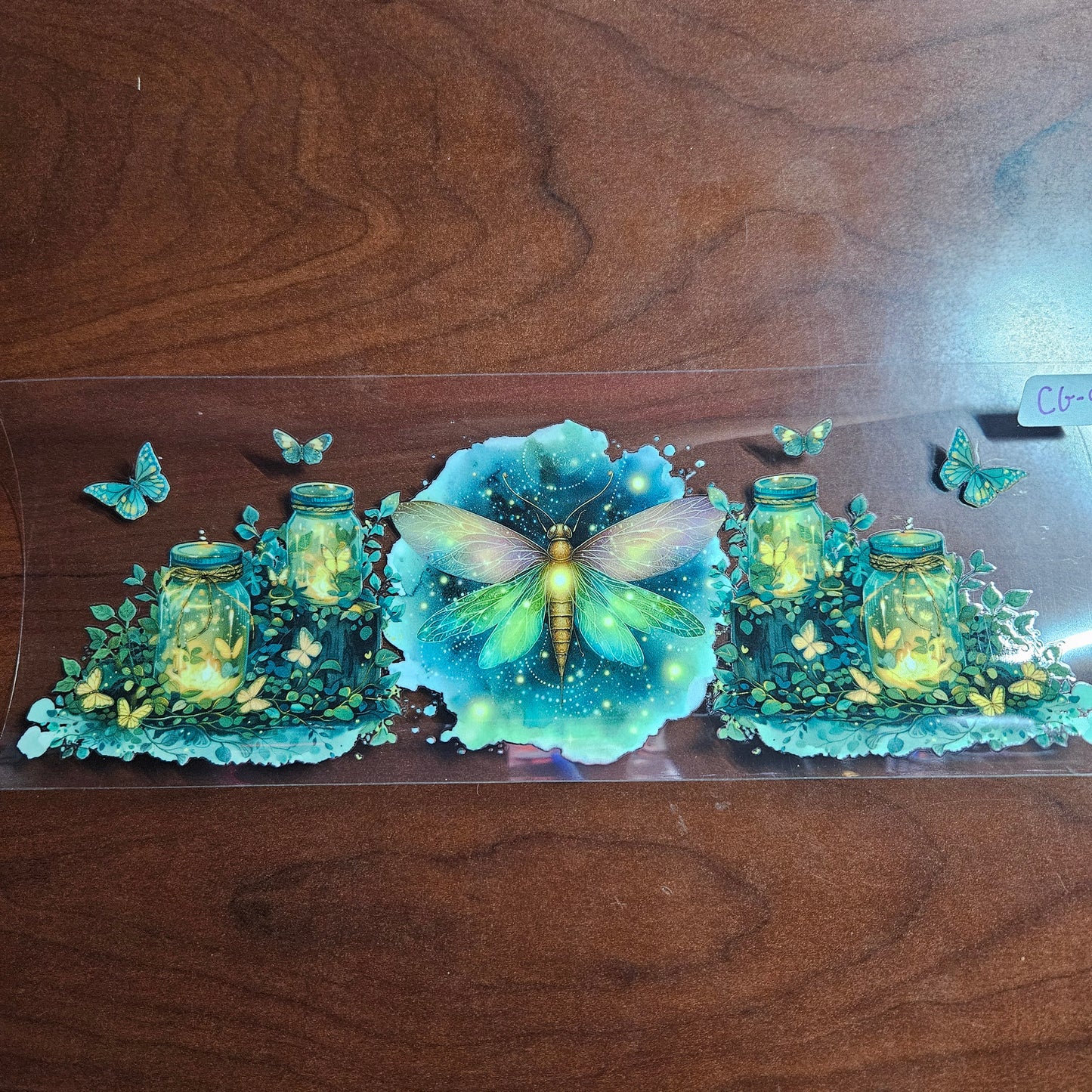 CG-9 Moth and Butterfly UVDTF Wrap
