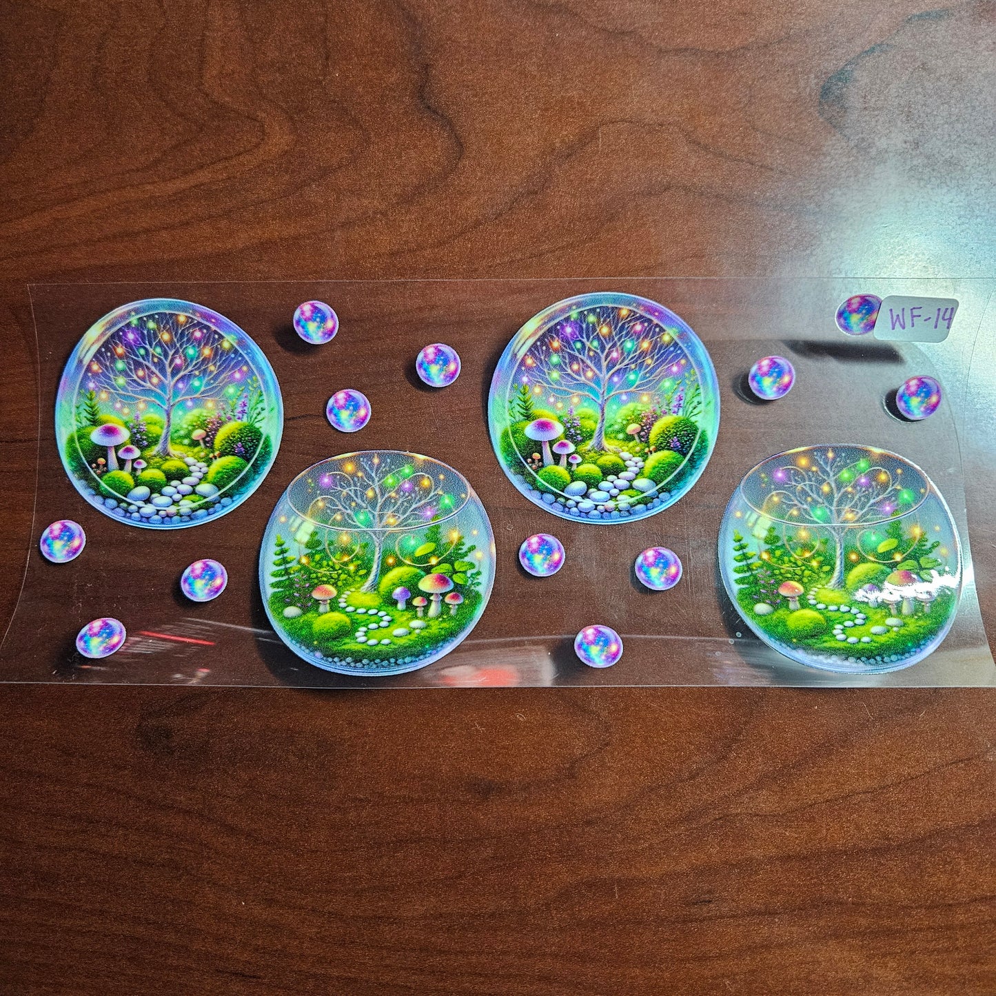 WF-14 Fairy Forest Fishbowl UVDTF Wrap