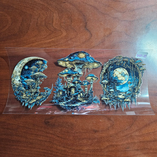 WF-25 Moonshroom Enchanment Wrap UVDTF Wrap