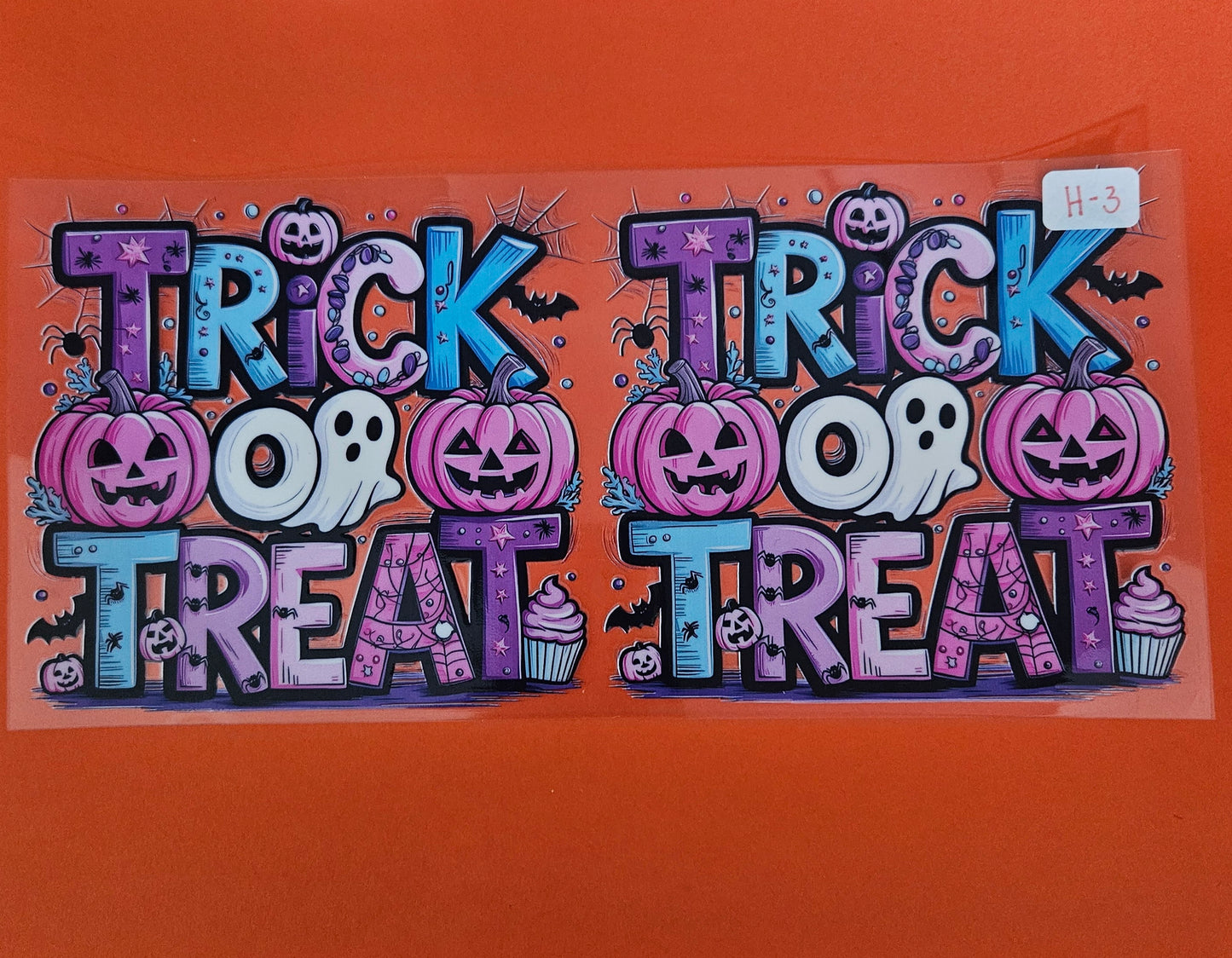 H-3 Trick or Treat UVDTF Wrap