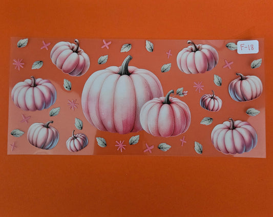 F-18 Pumpkin UVDTF Wrap