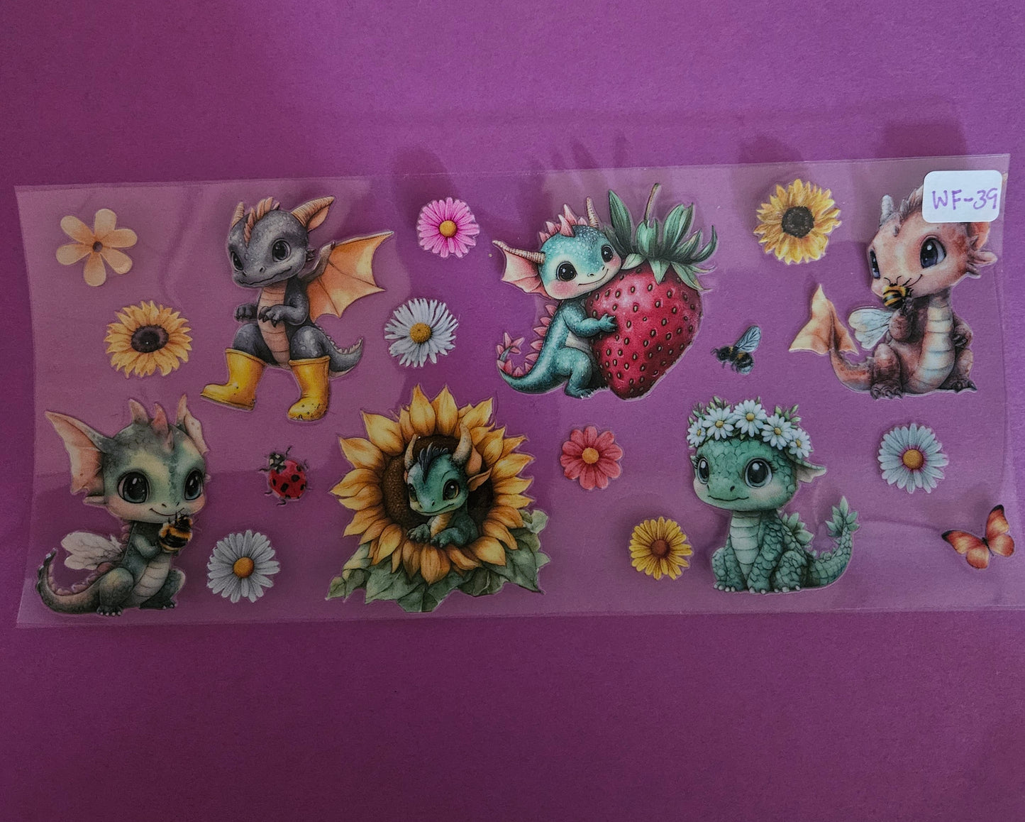 WF-39 Summer Dragon UVDTF Wrap