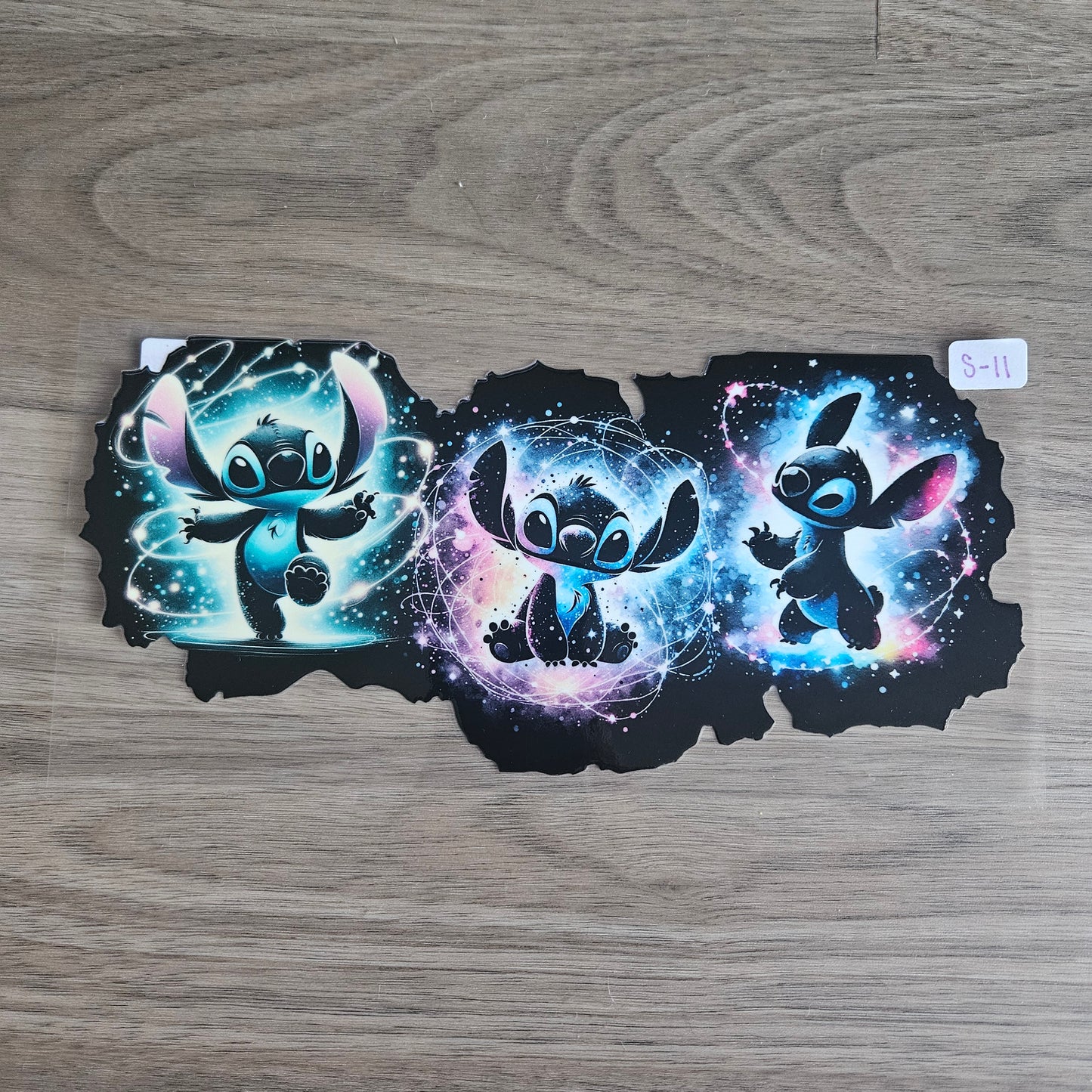 S-11 Galaxy Blue Alien UVDTF Wrap