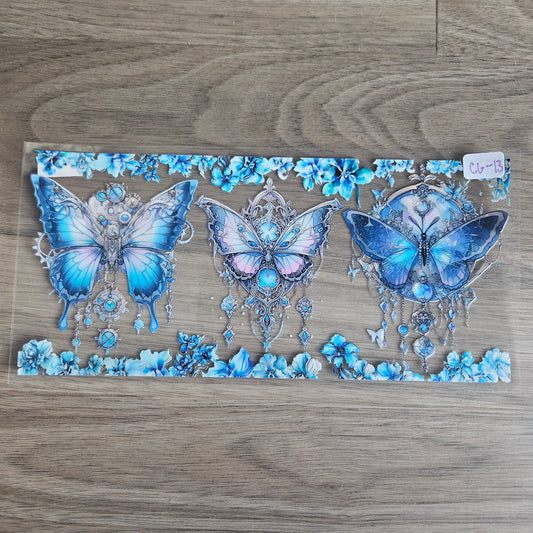 CG-13 Dark Elegance Butterfly UVDTF Wrap