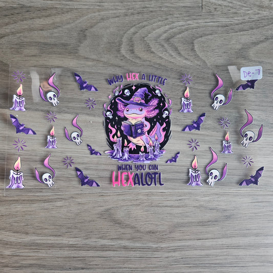 DE-7 Hexalotl UVDTF Wrap