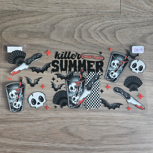 DE-9 Killer Summer UVDTF Wrap