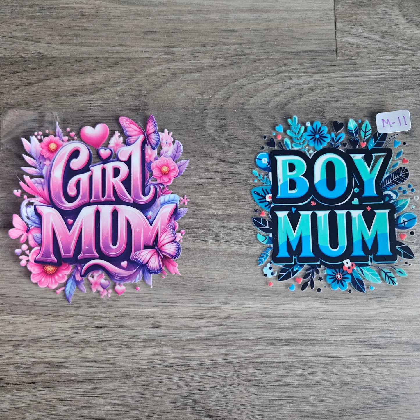 M-11 Girl Mum and Boy Mum UVDTF Wrap