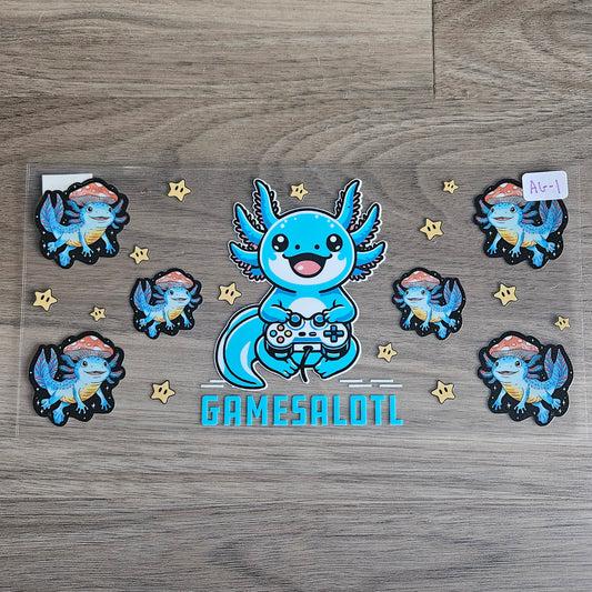 AG-1 Gamesalotl UVDTF Wraps