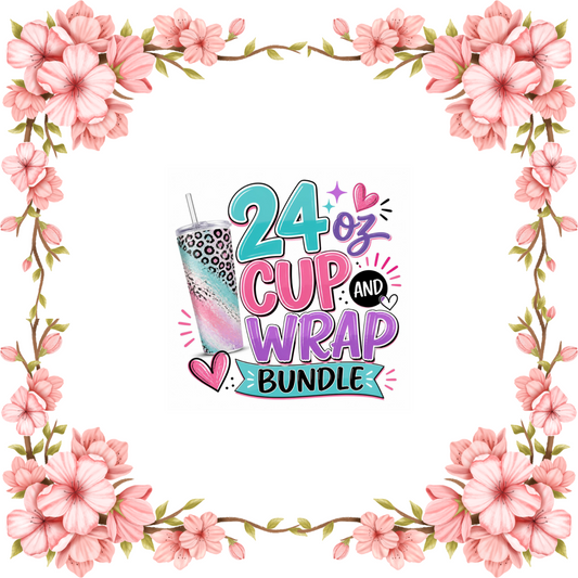 24oz Cup and Wrap Bundle